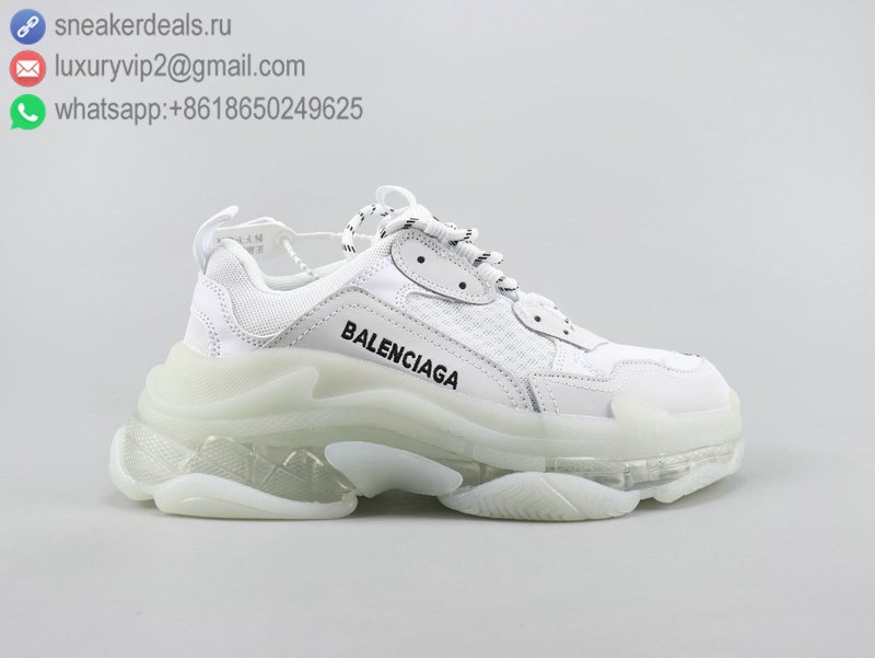 Balenciaga Triple S 3.0 Unisex Sneakers All White UEL3890828